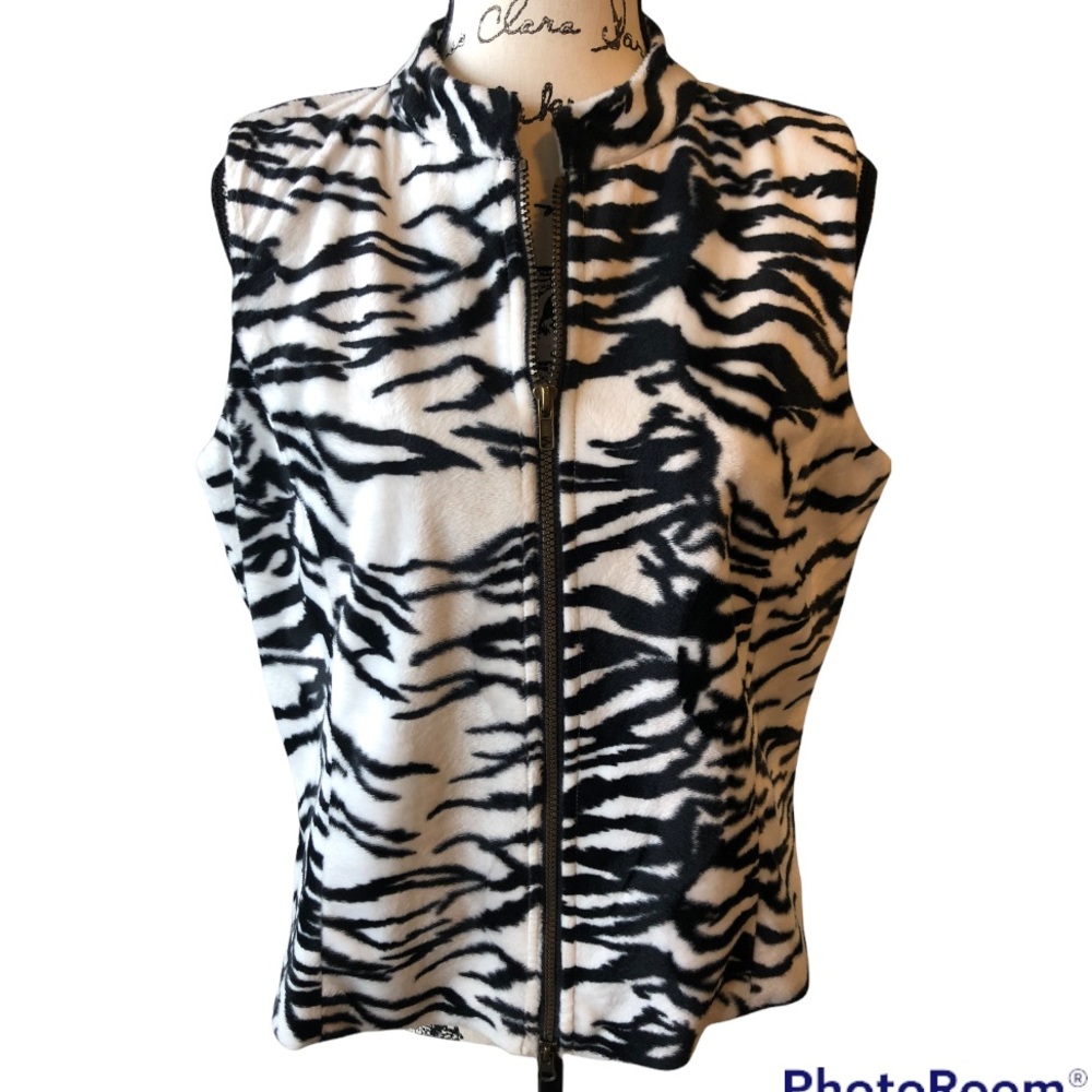 Jordan Zebra Print Vest